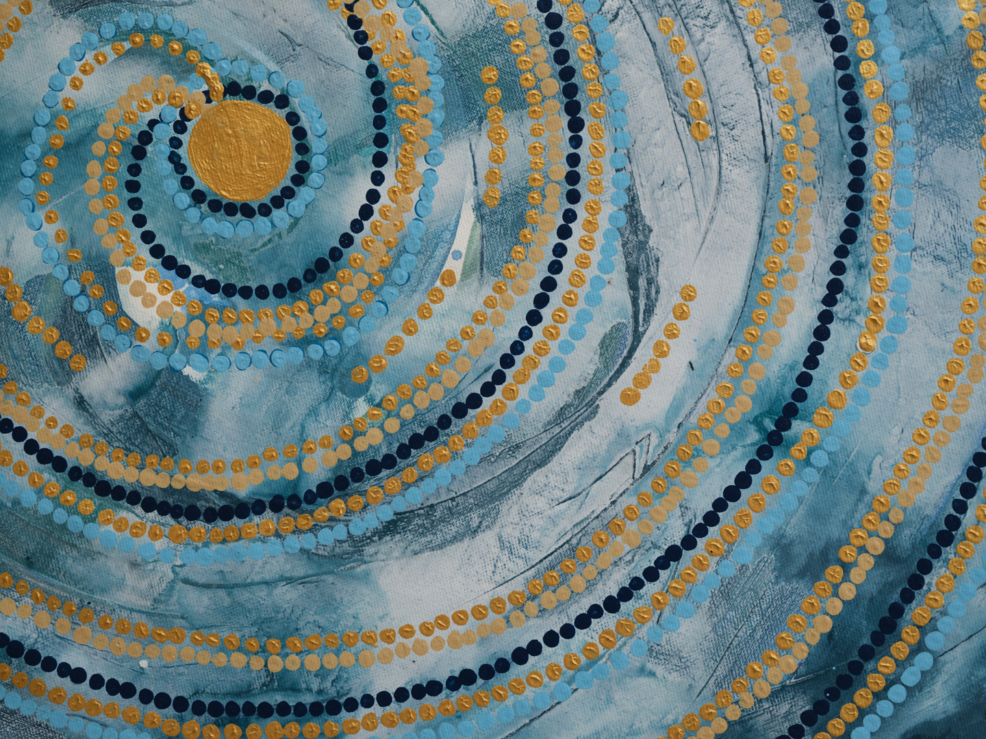 In the Stillness of the Storm — close-up detail
